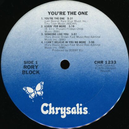 Rory Block - You're The One (LP, Album) - Image 3