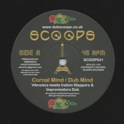 Vibronics Meets Iration Steppers* & Improvisators Dub & Blackboard Jungle (2) - Cornal Mind / Love & Pray (10")