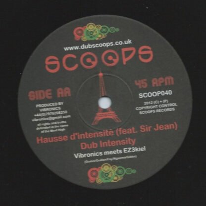 Vibronics Meets High Tone & EZ3kiel - Glowing Fire / Hausse D'Intensité (10") - Image 2