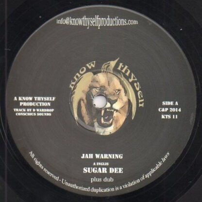 Sugar Dee - Jah Warning (10")