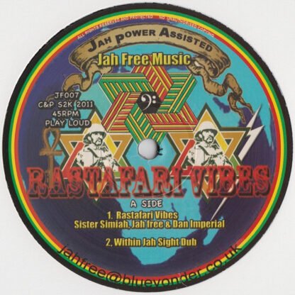 Sister Simiah, Jah Free & Dan Imperial* - Rastafari Vibes (12")