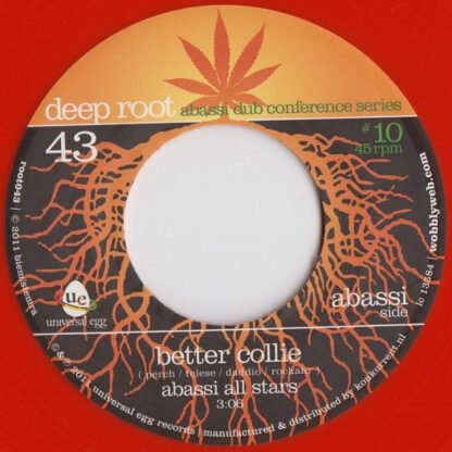 Abassi All Stars / Dub All Sense - Better Collie / Colliman (7", Ora)