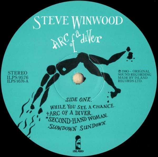Steve Winwood - Arc Of A Diver (LP, Album) - Image 3