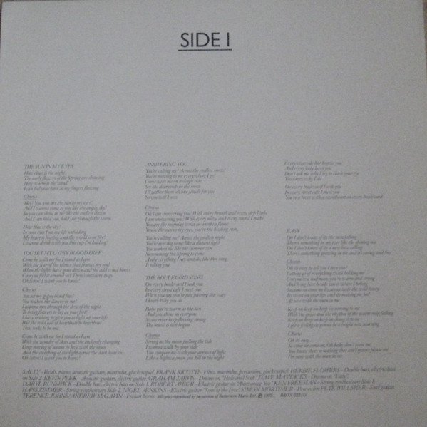 Sally Oldfield - Easy (LP, Album) - Image 3
