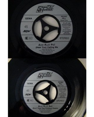 Axel Rudi Pell - (Hear You) Callin Me (7", Single, Promo) - Image 2