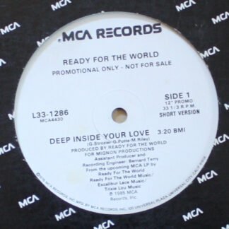Ready For The World - Deep Inside Your Love (12", Single, Promo)