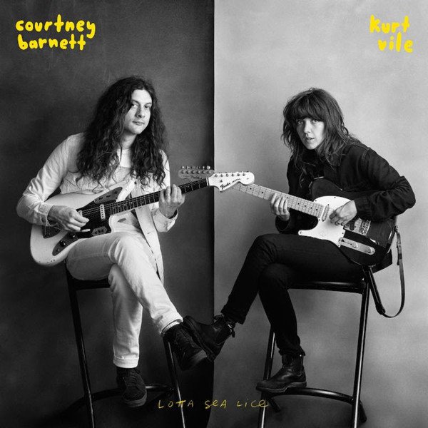 Courtney Barnett And Kurt Vile - Lotta Sea Lice (LP, Album, Ltd, Whi)