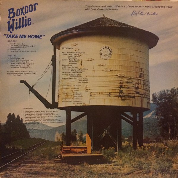 Boxcar Willie - Take Me Home (LP, Album) - Image 2