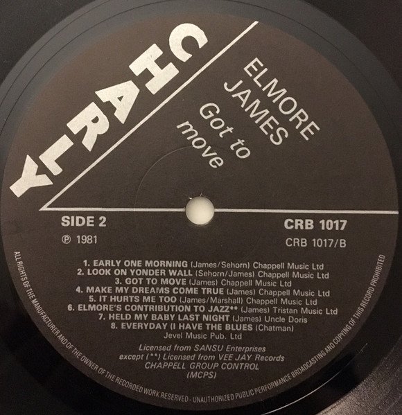 Elmore James - Got To Move (LP, Comp) - Image 3