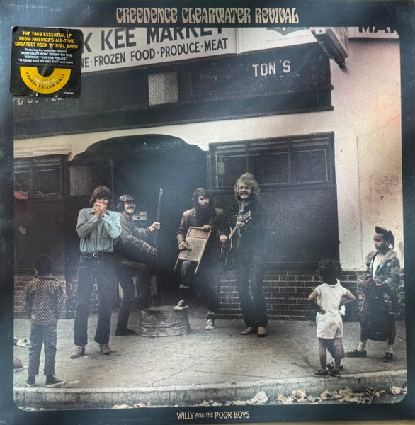 Creedence Clearwater Revival - Willy And The Poor Boys (LP, Album, Yel)