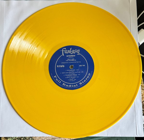 Creedence Clearwater Revival - Willy And The Poor Boys (LP, Album, Yel) - Image 3