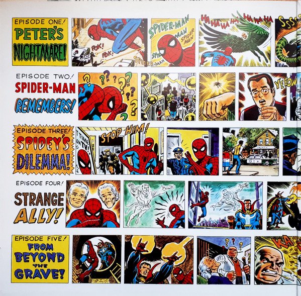 Ron Dante, The Webspinners - Spider Man From Beyond The Grave - A Rockomic (LP, Pic, RE, Gat) - Image 2