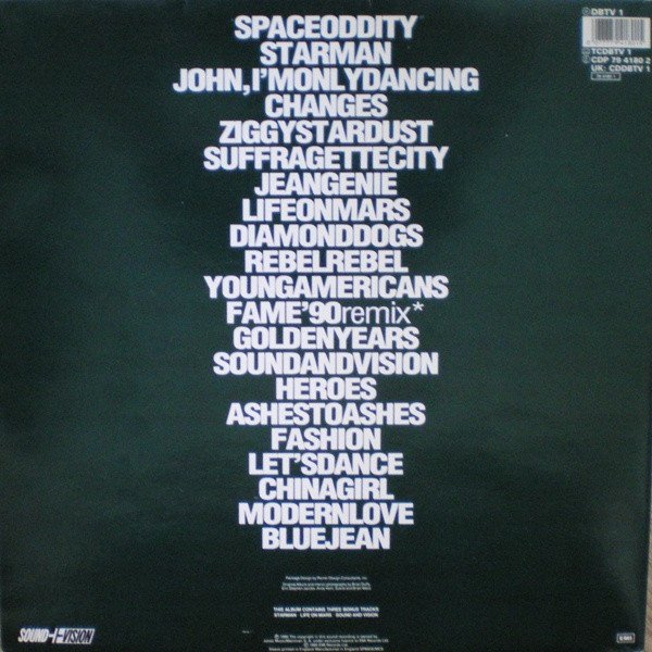 David Bowie - Changesbowie (2xLP, Comp, RM) - Image 2