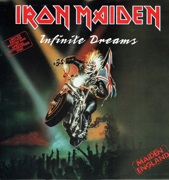 Iron Maiden - Infinite Dreams (12", S/Sided, Etch, Ltd, Pos)
