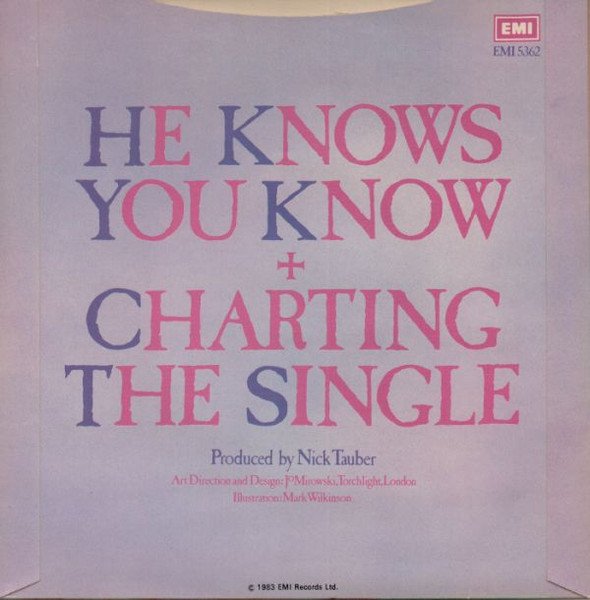 Marillion - He Knows You Know (7", Single) - Image 2