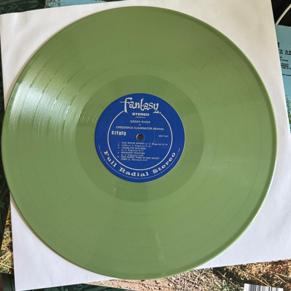Creedence Clearwater Revival - Green River (LP, Album, RE, Gre) - Image 2