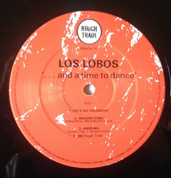 Los Lobos - ...And A Time To Dance (LP, MiniAlbum) - Image 3