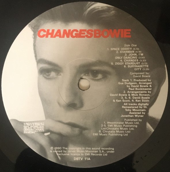 David Bowie - Changesbowie (2xLP, Comp, RM) - Image 3