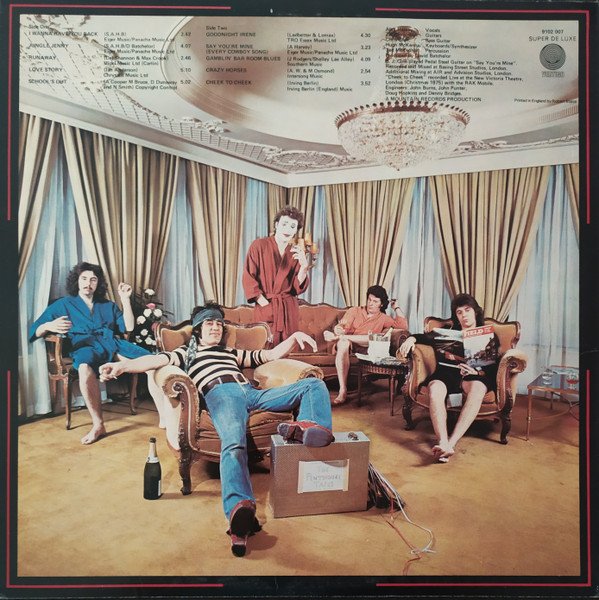 The Sensational Alex Harvey Band - The Penthouse Tapes (LP, Album) - Image 2