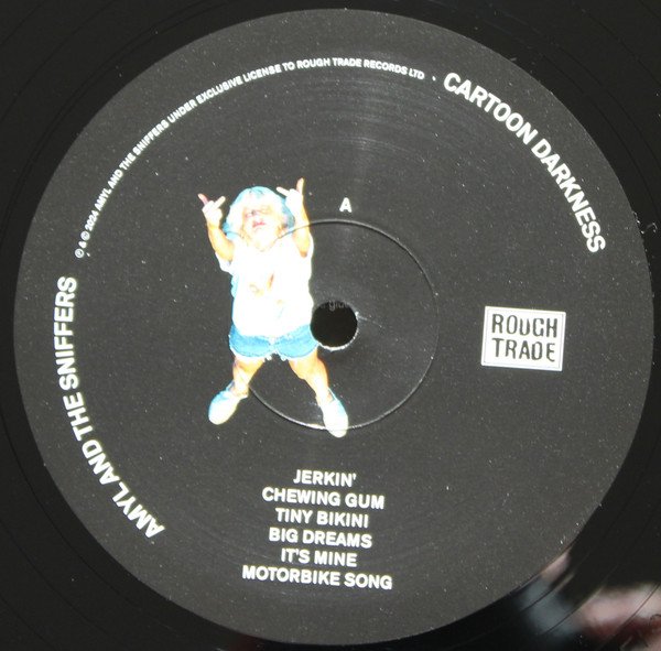 Amyl and The Sniffers - Cartoon Darkness (LP, Album, Car) - Image 3