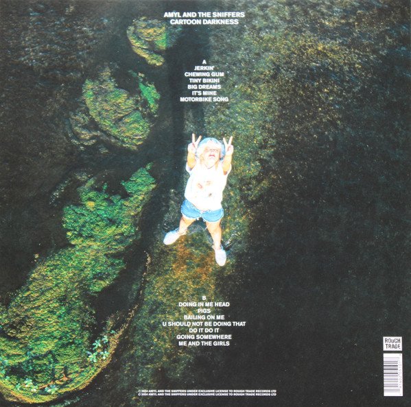 Amyl and The Sniffers - Cartoon Darkness (LP, Album, Car) - Image 2