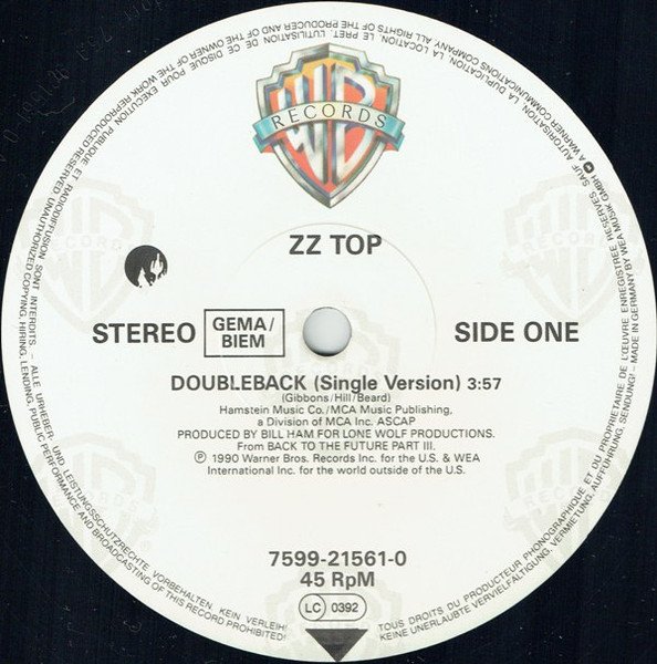 ZZ Top - Doubleback (12") - Image 3
