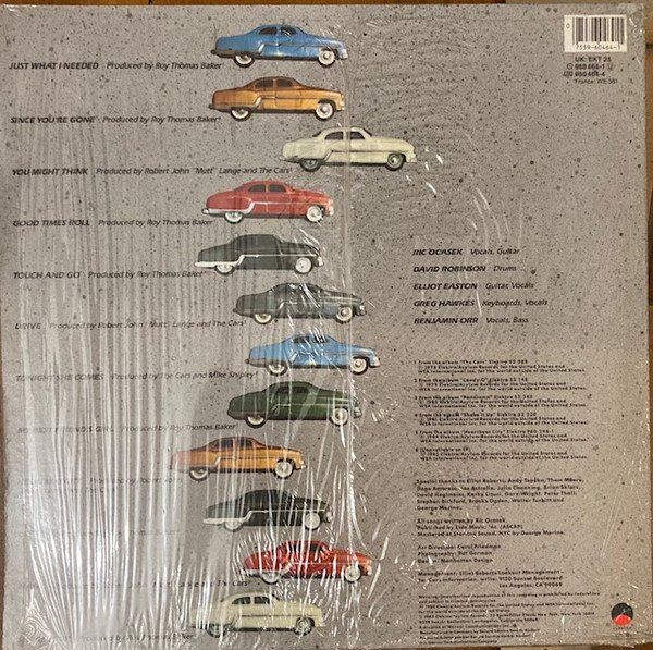 The Cars - The Cars Greatest Hits (LP, Comp) - Image 2