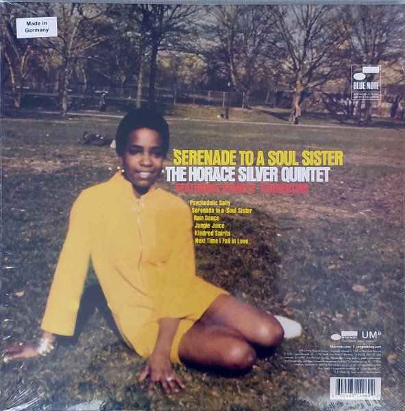 The Horace Silver Quintet Featuring Stanley Turrentine - Serenade To A Soul Sister (LP, Album, RE, 180) - Image 2