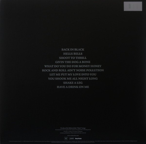 AC/DC - Back In Black (LP, Album, RE, RM) - Image 2