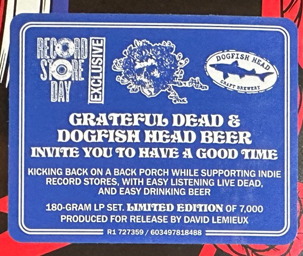 The Grateful Dead - On A Back Porch, Vol. 1 (LP, RSD, Comp, Ltd, 180) - Image 3