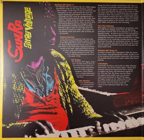 Sun Ra - Stray Voltage (2xLP, RSD, Mono, Ora) - Image 2
