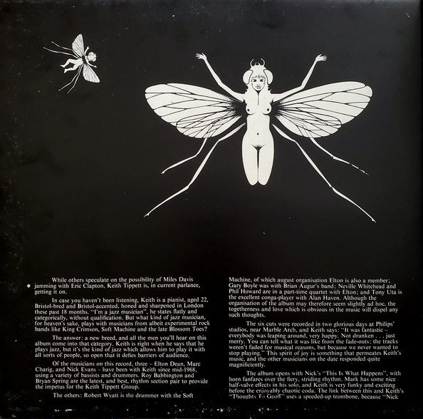 The Keith Tippett Group - Dedicated To You, But You Weren't Listening (LP, Album) - Image 2