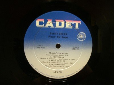 Bunky Green - Playin' For Keeps (LP) - Image 2