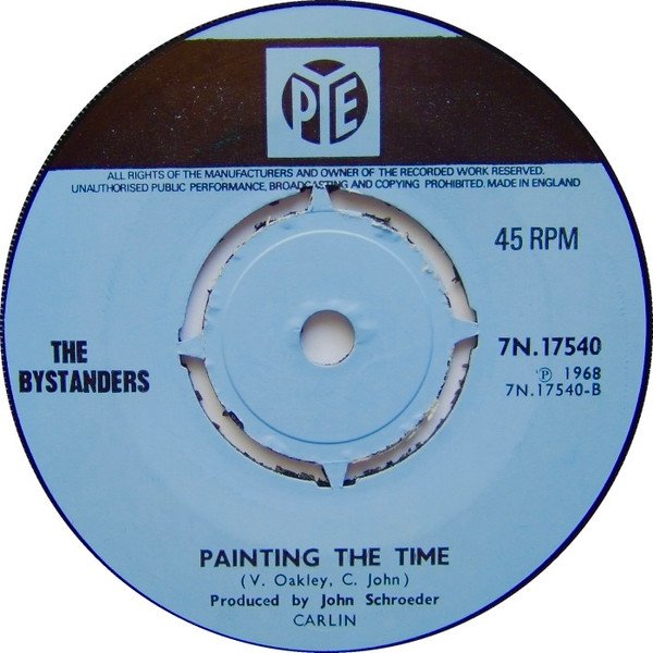 The Bystanders - This World Is My World (7", Single, Pus) - Image 2