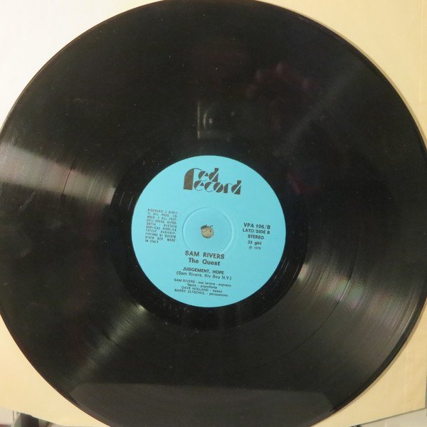 Sam Rivers - The Quest (LP, Album) - Image 3