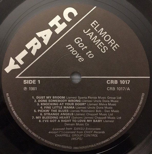 Elmore James - Got To Move (LP, Comp) - Image 2