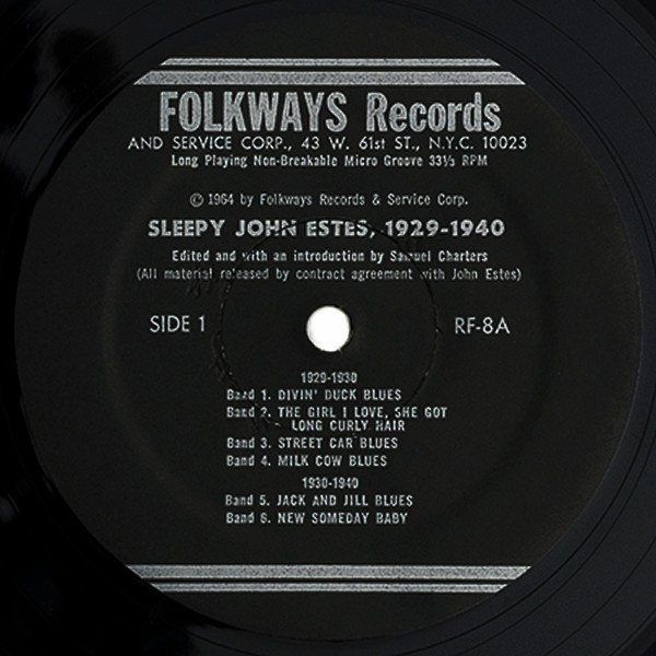 Sleepy John Estes - 1929-1940 (LP, Comp) - Image 3