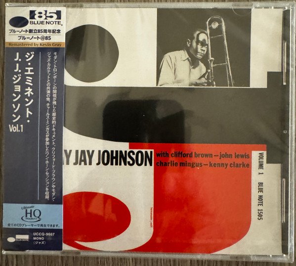 Jay Jay Johnson* - The Eminent Jay Jay Johnson Volume 1 (CD, Comp, Mono, Ltd, RE, RM, UHQ)