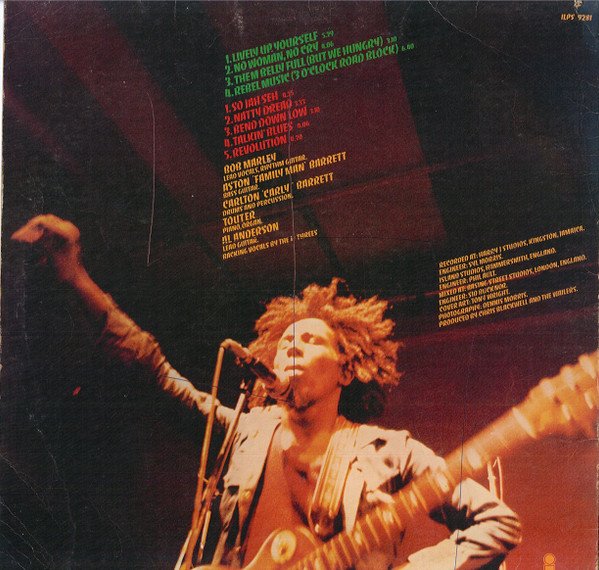 Bob Marley & The Wailers - Natty Dread (LP, Album) - Image 2