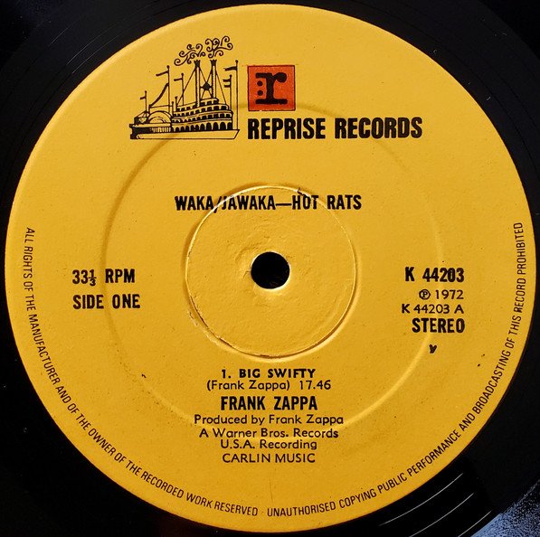 Frank Zappa - Waka / Jawaka - Hot Rats (LP, Album) - Image 3