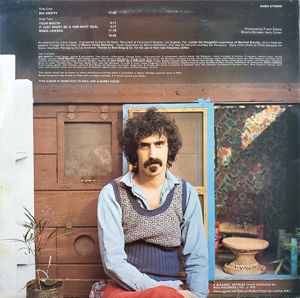 Frank Zappa - Waka / Jawaka - Hot Rats (LP, Album) - Image 2