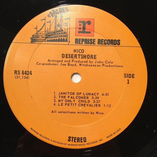 Nico (3) - Desertshore (LP, Album, Pit) - Image 3