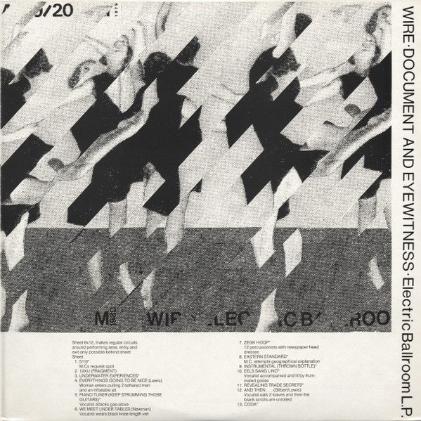 Wire - Document And Eyewitness (LP, Album, RP + 12", MiniAlbum, RP)
