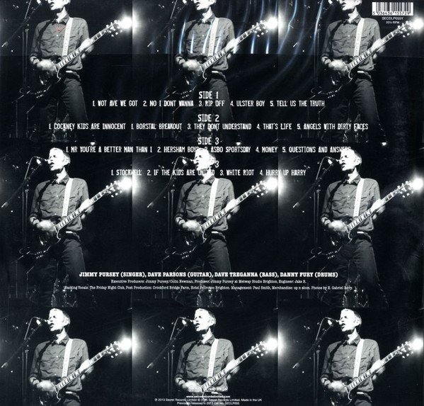 Sham 69 - Set List - The Anthology (2xLP, Album, RE, Yel) - Image 2