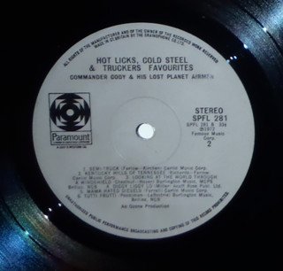 Commander Cody And His Lost Planet Airmen - Hot Licks, Cold Steel & Truckers Favorites (LP, Album) - Image 3