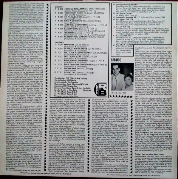 Little Esther* - Bad Baad Girl! (LP, Comp) - Image 2