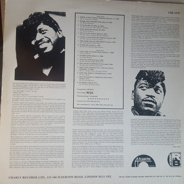 Percy Sledge - Any Day Now (LP, Comp) - Image 2