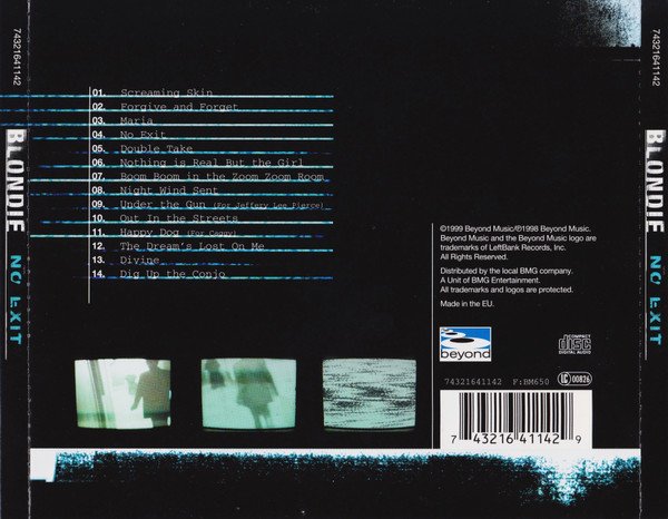Blondie - No Exit (HDCD, Album) - Image 2