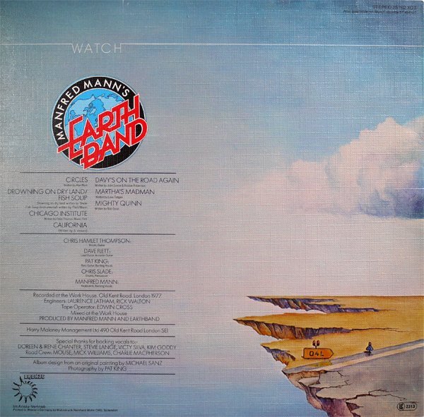 Manfred Mann's Earth Band - Watch (LP, Album, Son) - Image 3