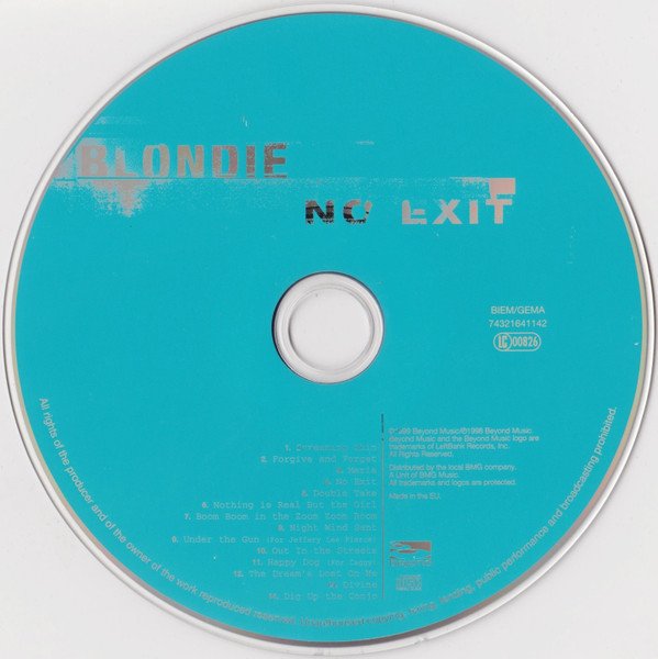 Blondie - No Exit (HDCD, Album) - Image 3